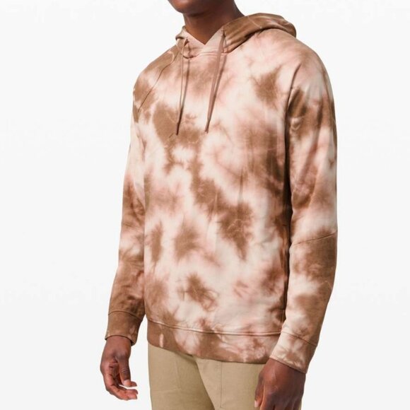 lululemon athletica Other - Lululemon City Sweat Tie Dye Hoodie Earth Clay Men's LARGE